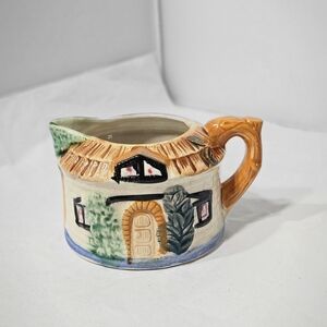 Vintage Ceramic Cottage Ware Round Creamer